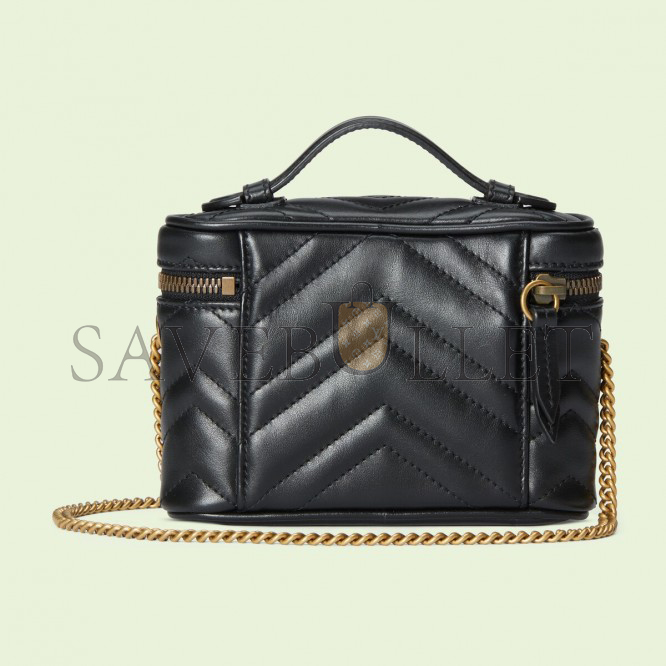 G*u*i gg marmont mini top handle bag ‎699515  (6.3*4.1*5.9cm)